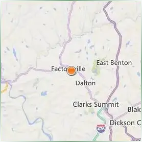 Keystone College Location Map Keystone College Location Map
