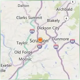 Lackawanna College Location Map Lackawanna College Location Map