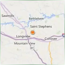Lenoir Rhyne University Location Map Lenoir Rhyne University Location Map
