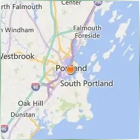 Maine College of Art & Design Location Map