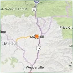 Mars Hill University Location Map Mars Hill University Location Map