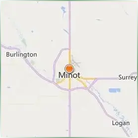 Minot State University Location Map Minot State University Location Map