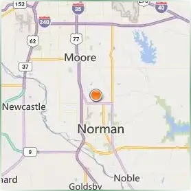 Moore Norman Technology Center Location Map Moore Norman Technology Center Location Map