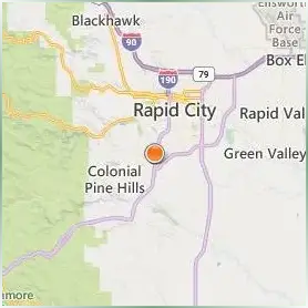 National American University Rapid City Location Map National American University Rapid City Location Map
