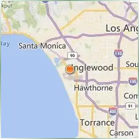 Otis College of Art and Design Location Map