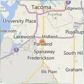 Pacific Lutheran University Location Map Pacific Lutheran University Location Map