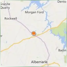 Pfeiffer University Location Map Pfeiffer University Location Map