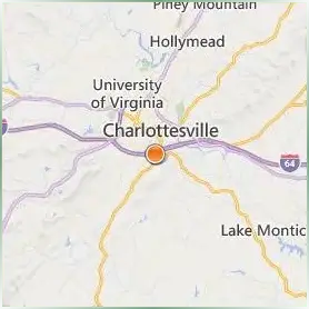 Piedmont Virginia Community College Location Map