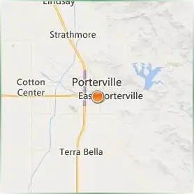 Porterville College Location Map Porterville College Location Map