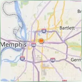 Rhodes College Location Map