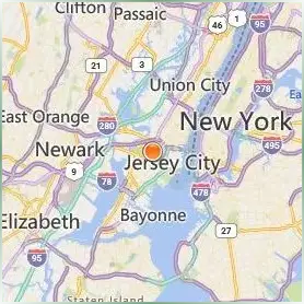 Saint Peter's University Location Map
