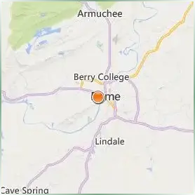 Shorter University Location Map Shorter University Location Map