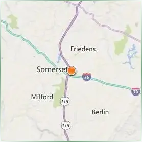 Somerset County Technology Center Location Map Somerset County Technology Center Location Map