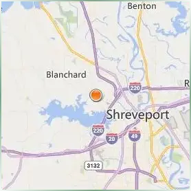Southern University at Shreveport Location Map Southern University at Shreveport Location Map
