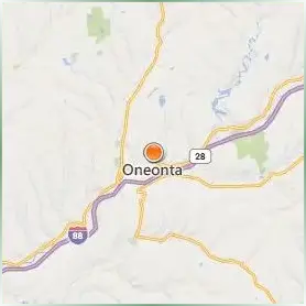 SUNY Oneonta Location Map SUNY Oneonta Location Map