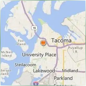 Tacoma Community College Location Map Tacoma Community College Location Map