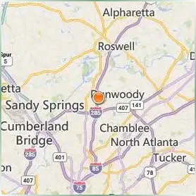 The Art Institute of Atlanta Location Map The Art Institute of Atlanta Location Map