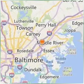 The Community College of Baltimore County Location Map The Community College of Baltimore County Location Map