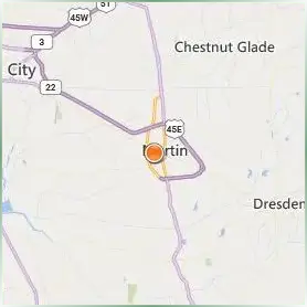 The University of Tennessee Martin Location Map The University of Tennessee Martin Location Map