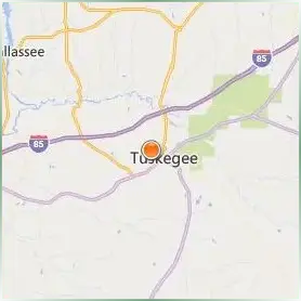 Tuskegee University Location Map Tuskegee University Location Map