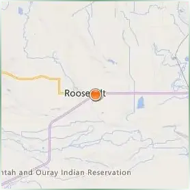 Uintah Basin Technical College Location Map