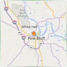 University of Arkansas at Pine Bluff Location Map University of Arkansas at Pine Bluff Location Map