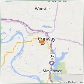 University of Central Arkansas Location Map University of Central Arkansas Location Map