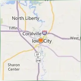 University of Iowa Location Map University of Iowa Location Map