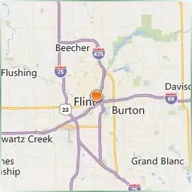 University of Michigan Flint Location Map University of Michigan Flint Location Map