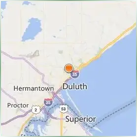 University of Minnesota Duluth Location Map University of Minnesota Duluth Location Map
