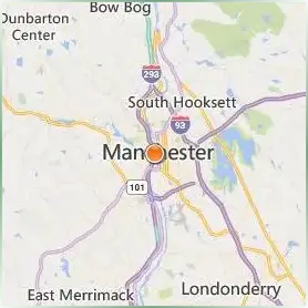 University of New Hampshire at Manchester Location Map University of New Hampshire at Manchester Location Map