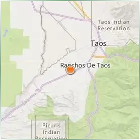 University of New Mexico Taos Location Map University of New Mexico Taos Location Map