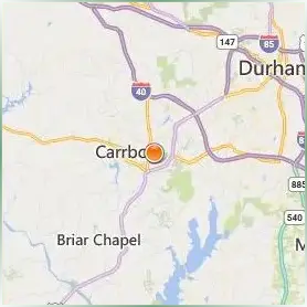 University of North Carolina at Chapel Hill Location Map University of North Carolina at Chapel Hill Location Map