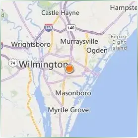 University of North Carolina Wilmington Location Map University of North Carolina Wilmington Location Map