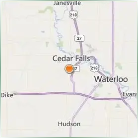 University of Northern Iowa Location Map University of Northern Iowa Location Map