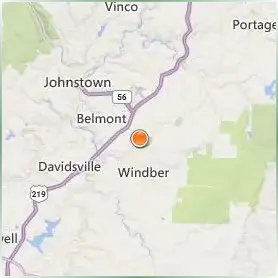 University of Pittsburgh Johnstown Location Map University of Pittsburgh Johnstown Location Map