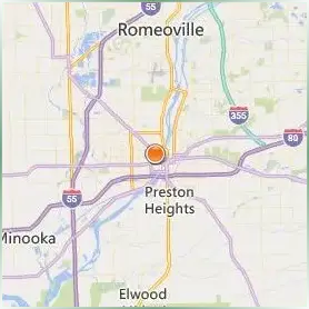 University of St Francis Location Map University of St Francis Location Map