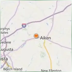 University of South Carolina Aiken Location Map University of South Carolina Aiken Location Map