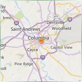 University of South Carolina Columbia Location Map University of South Carolina Columbia Location Map
