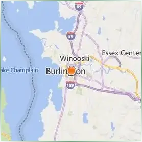 University of Vermont Location Map University of Vermont Location Map