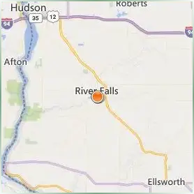 University of Wisconsin River Falls Location Map University of Wisconsin River Falls Location Map