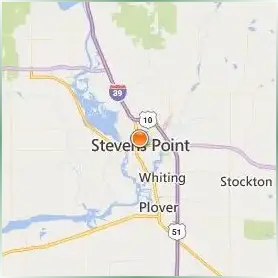University of Wisconsin Stevens Point Location Map University of Wisconsin Stevens Point Location Map