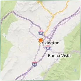Washington and Lee University Location Map Washington and Lee University Location Map