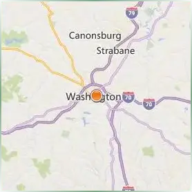 Washington & Jefferson College Location Map Washington & Jefferson College Location Map