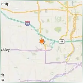 Waubonsee Community College Location Map Waubonsee Community College Location Map