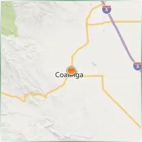 West Hills College Coalinga Location Map