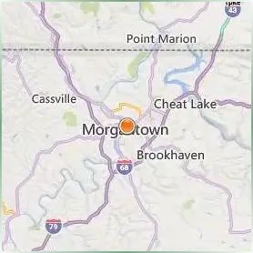 West Virginia Junior College Morgantown Location Map West Virginia Junior College Morgantown Location Map