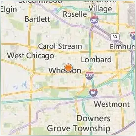 Wheaton College Location Map Wheaton College Location Map