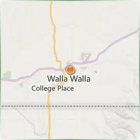 Whitman College Location Map Whitman College Location Map